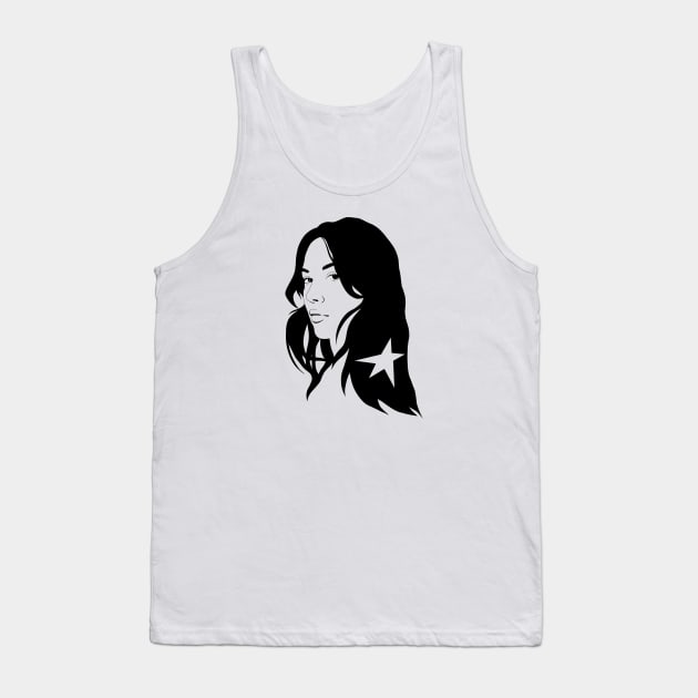 Gracie Star Vector Illustration Tank Top by Amelia